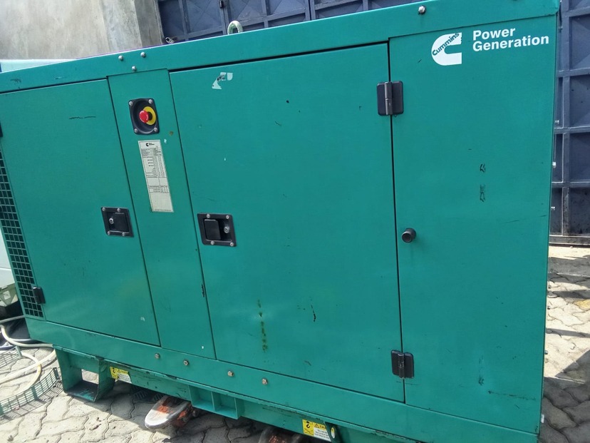 Enclosed standby generator